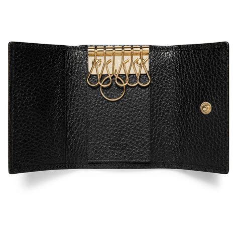 gucci leather key case